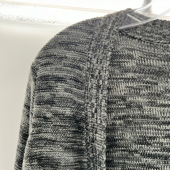 Amuse Society Women's Duster Cardigan Long Sleeve Gray Space Dye Size XS - Picture 5 of 9